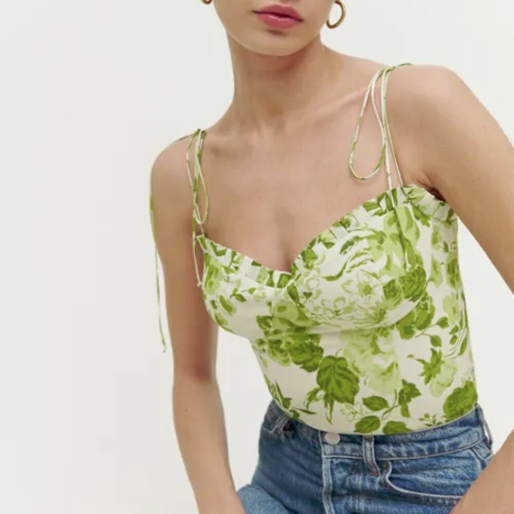 NWT Reformation Novena Top, Rialto, Size 8